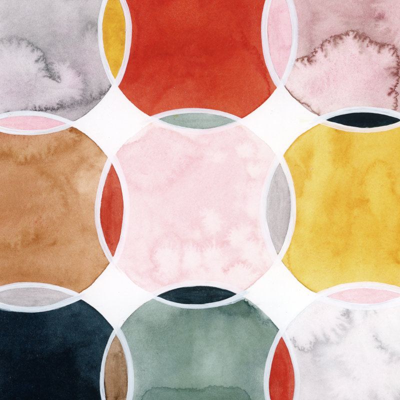 Sensical III by Grace Popp - Wrapped Canvas Painting, 91cm H x 91cm W