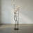 Moriarty 66'' Matte Black Candelabra Floor Lamp