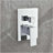 Wall Mounted Rain Shower System with Handheld