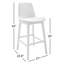 Tabouret de bar Amar en tissu et base en frêne naturel - ensemble de 1-2101338539