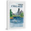 The Windy City, Chicago - cadre photo, reproduction d'art sur papier-262053688