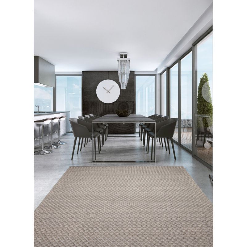 Tapis gris Sienna 6 pi 7 po x 9 pi 9 po