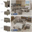 Canapé modulaire rembourré 6 pièces Ozawkie-1079223272