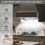 Insert de hotte de cuisine, conduit de ventilation en acier inoxydable ultra-silencieux 600 pi³ / min avec lumières DEL à intensité variable et filtres allant au lave-vaisselle
