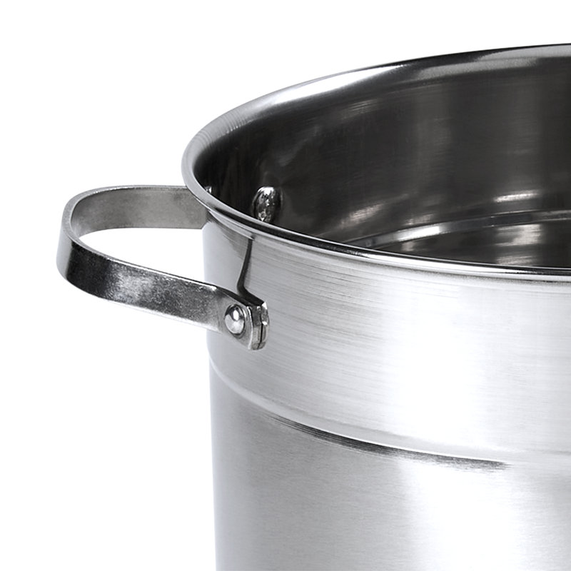 Denmark Cookware 3pc Stainless Steel Multi-Cooker, 8 Qt