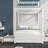 Wood Canopy Bed With Trundle Bed-430650321
