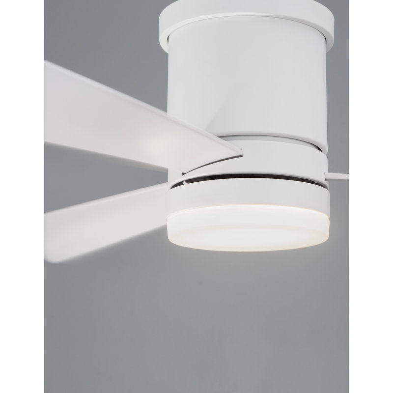 132cm Ceiling Fan with LED Lights, White