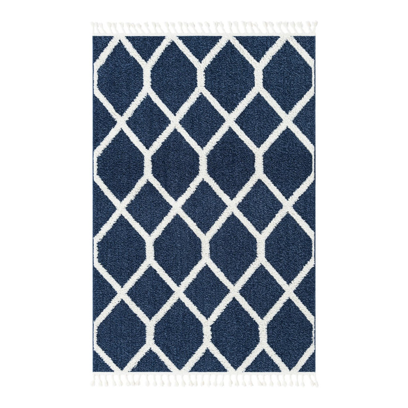 Lamy Geometric Indoor Rug, Rectangle 5'3" x 8'