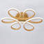 Innsbrook Modern Acrylic Light-adjusted Petal Ceiling Light 1-Light Semi Flush Mount Light-1146492350-1120027999