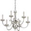 Lustree 6 lumières façon bougie/classique-11801545
