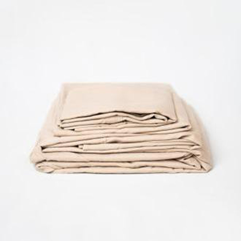 Ensemble de draps 4 pièces en rayonne de bambou doux et doux pour la peau, Ensemble de draps pour lit simple avec deux taies 