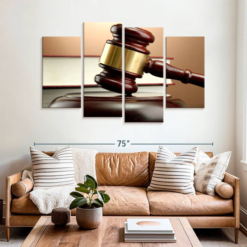Alcaraz Law, 42" H x 68" W