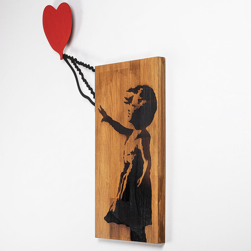 Décoration murale en bois