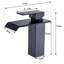 Robinet de salle de bain à un trou