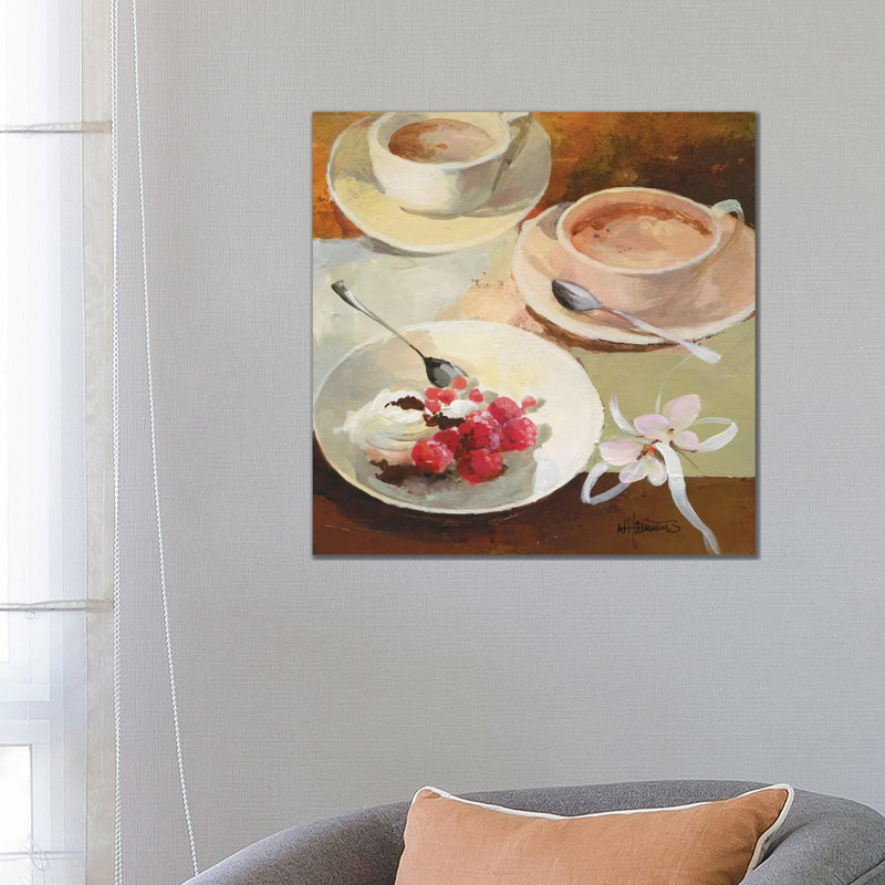 Cafe Grande III by Willem Haenraets - Wrapped Canvas Print, 66.04 cm H x 66.04 cm W x 1.91 cm D