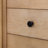 Gayle 3-Drawer Solid Wood China Cabinet with Glass Doors