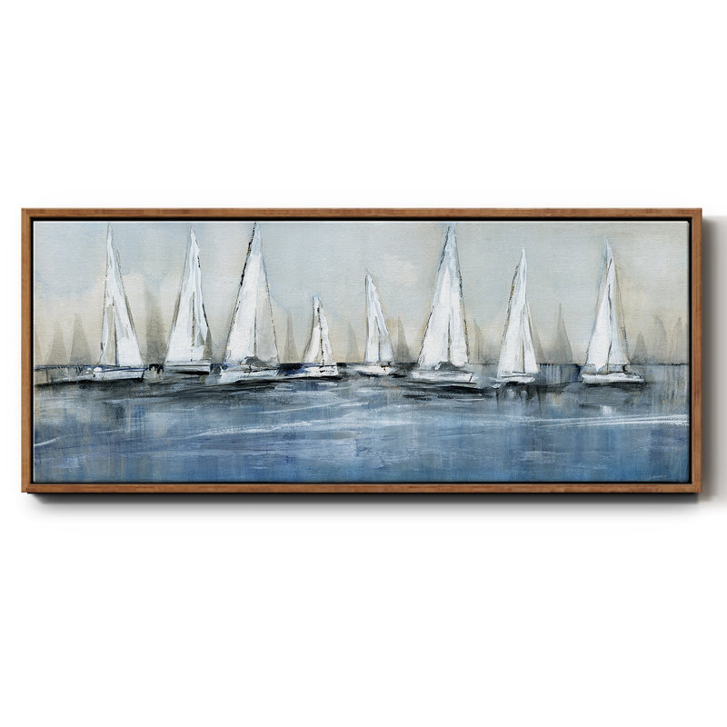 «Waiting For The Sun», reproduction d'art sur toile, Noyer, H 20 po x l 50 po x P 1,5 po