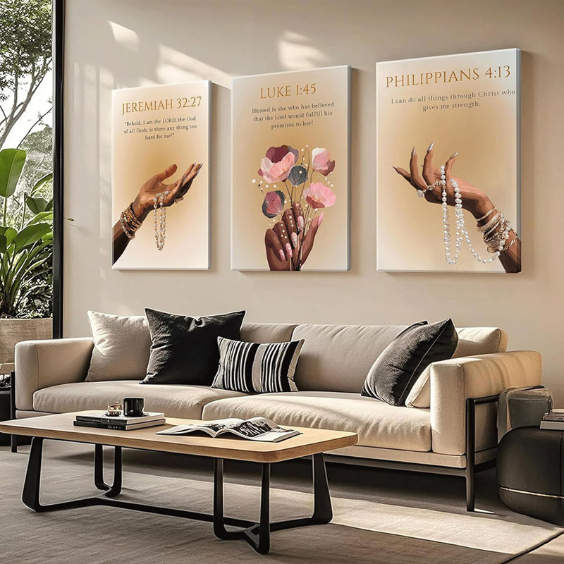 3 Piece Wrapped Canvas Print