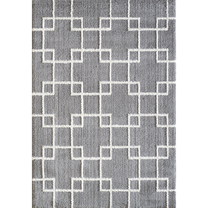Kempf Geometric Indoor Rug, Rectangle 3'11" x 5'7"