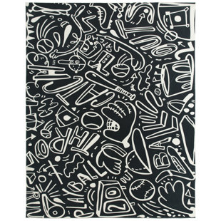 Tapis noir Sportsglyphs