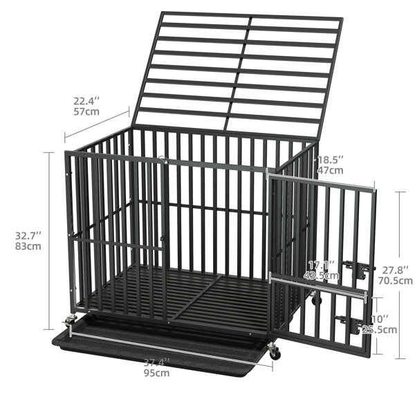 Pylex Heavy-Duty Steel Gate Kit - Build A 72"W X 72"H Wooden Gate For Fence Or Patio, Black Powder Coat, Includes Hardware