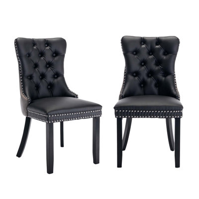 Esdert 20'' H Tufted Upholstered Side Chair