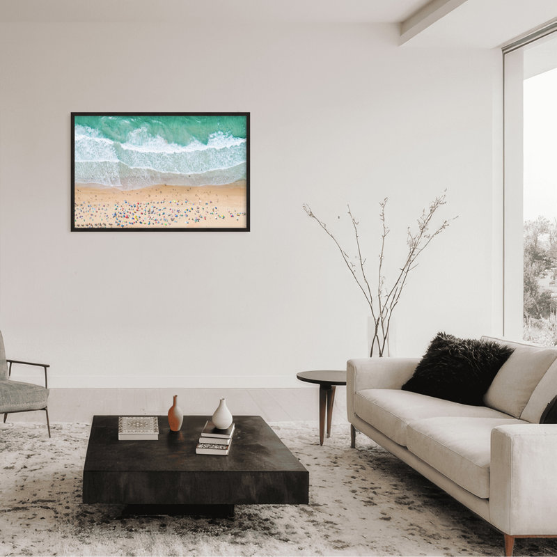 Summer Beach Print by Kathrin Pienaar, 16" H x 24" W x 1.5" D, Wrapped Canvas, Does Not Apply