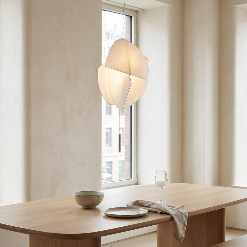 Luminaire suspendu Voiles 1, H 198 po x l 20 po x P 20 po