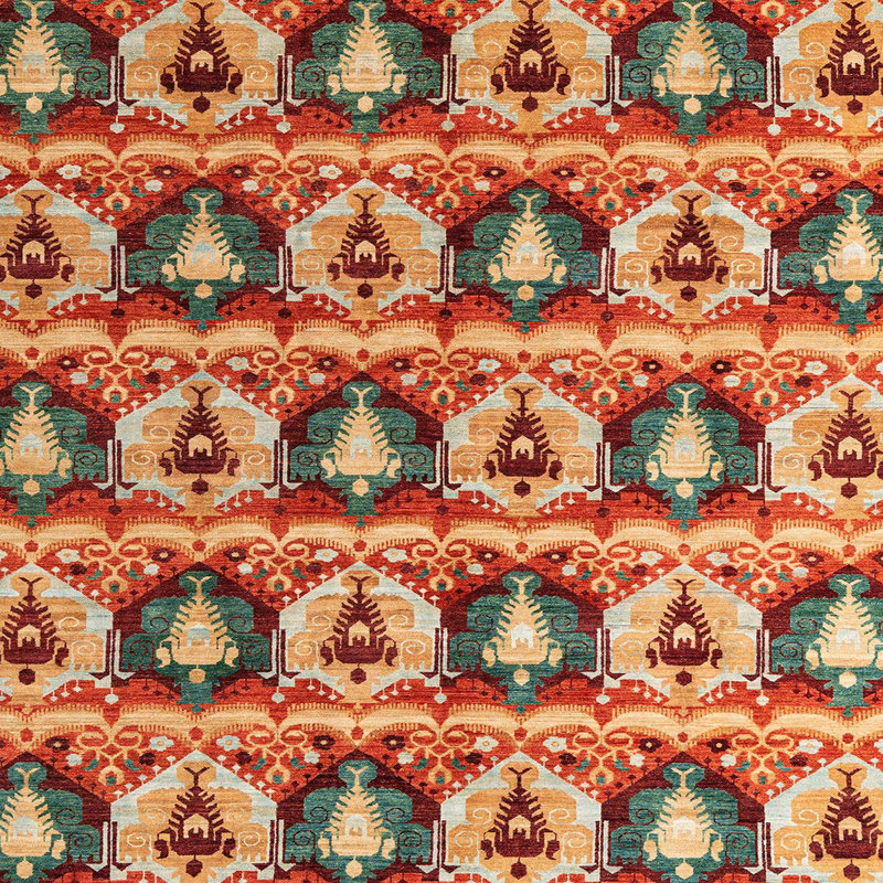 Moroccan Indoor Rug, Square 7'