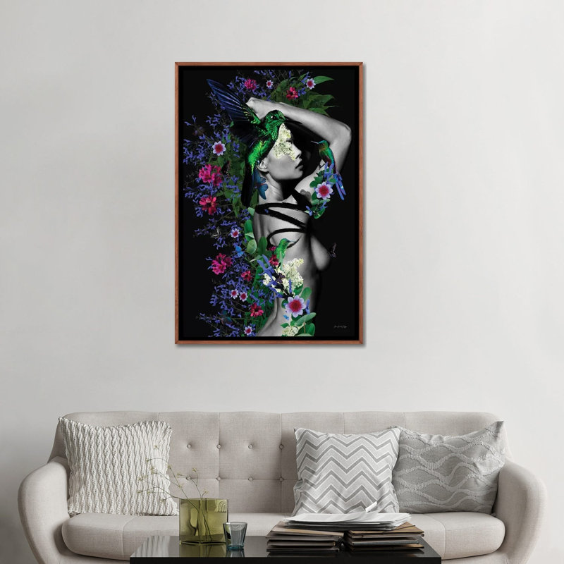 Stella - par Ana Paula Hoppe, impression, No Matte, Classic Wood Frame, 48" H x 32" W x 1.5" D