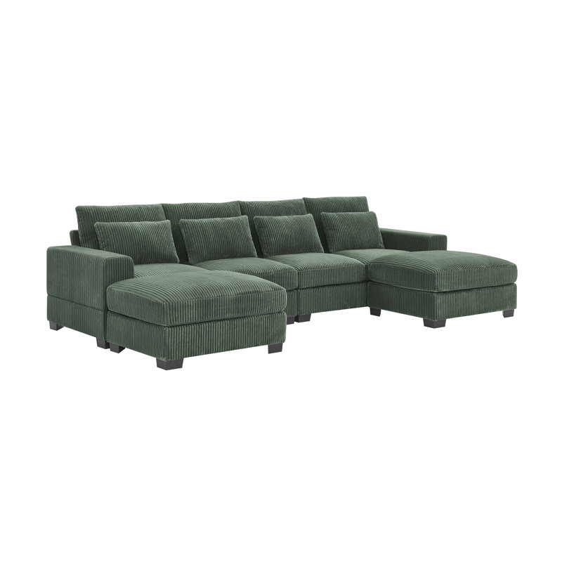 125'' Wide Camden Sofa, Green