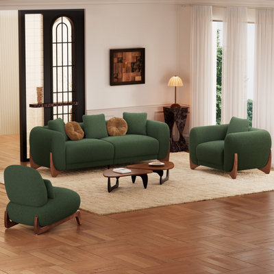 Ensembles de salon vert