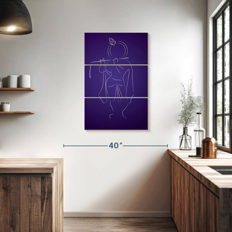 Adella Modern Krishna, 38" H x 24" W
