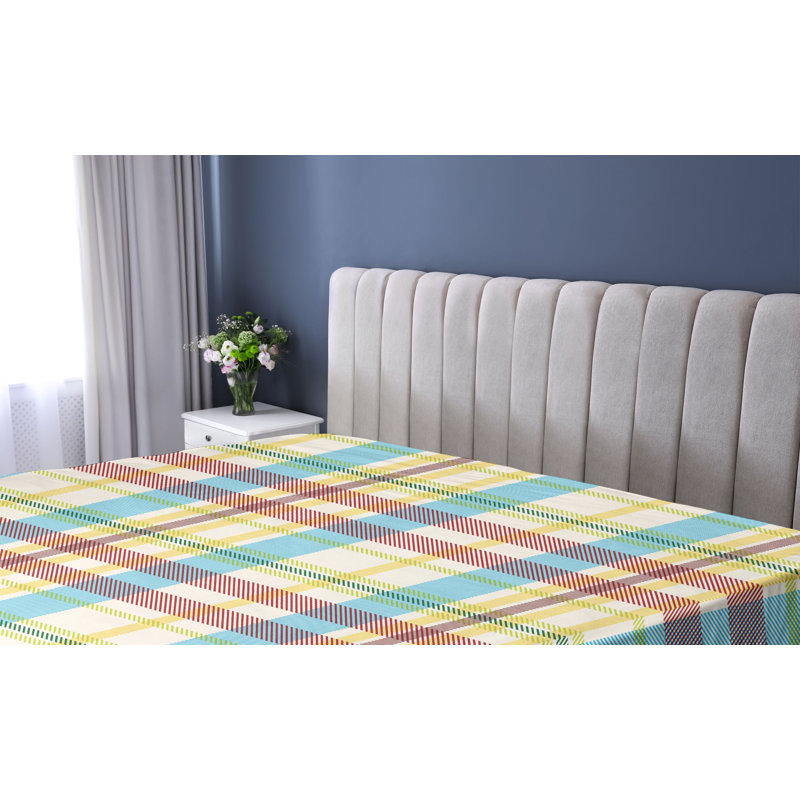 Drap-housse écossais Ambesonne, Drap-housse grand