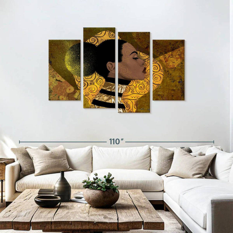 Leisha Model's Grace, 48" H x 75" W