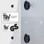 Artverum Wall Mounted Magnetic Glass Board-91861378