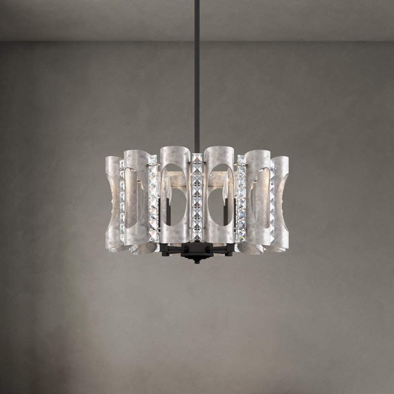 Twilight 4 - Light Pendant, Antique Silver