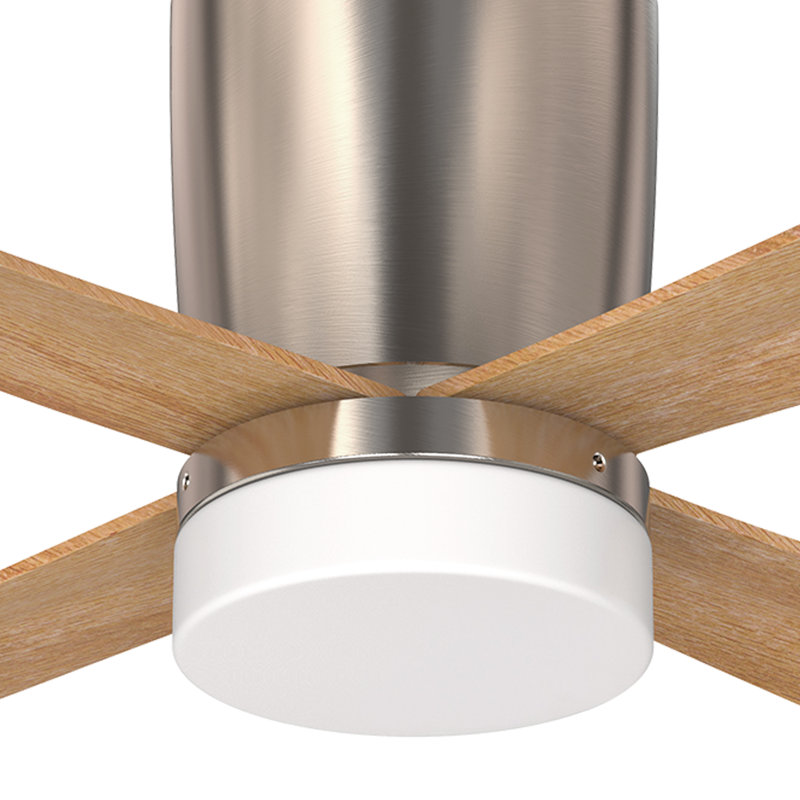Billingsley 132cm Ceiling Fan with LED Lights, Pine