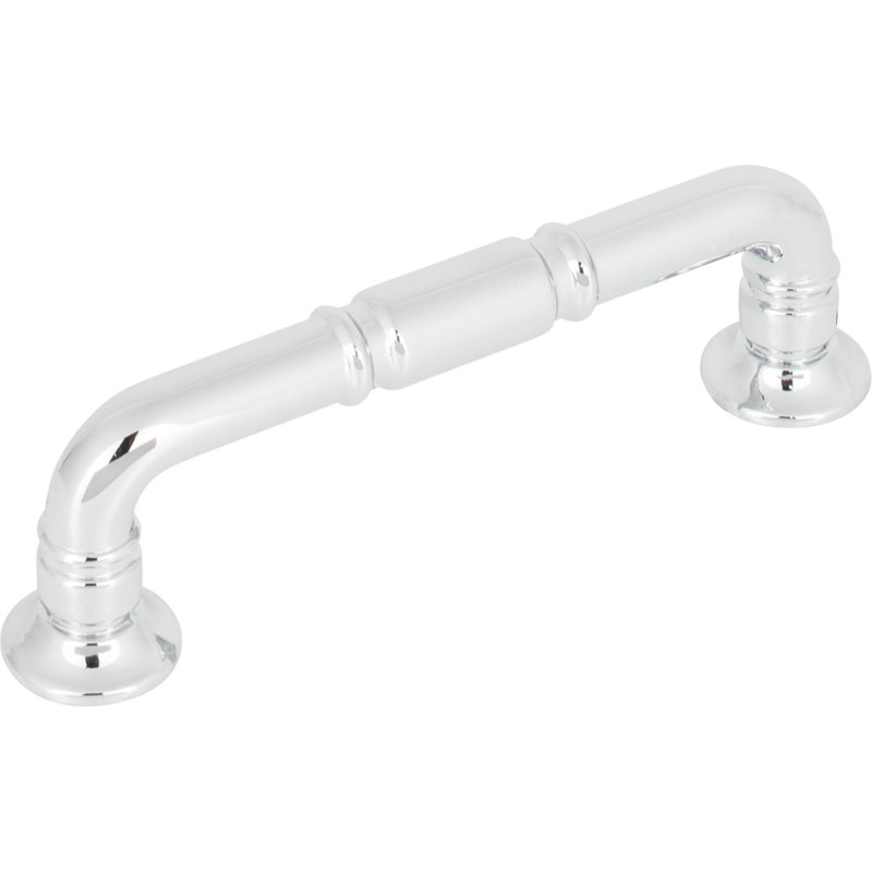 Kent Bar pull, Polished Chrome, 3 3/4" Center to Center