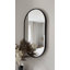 Delmarie Metal Oval Mirror