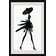 'Little Black Dress II' - Picture Frame Graphic Art Print on Paper