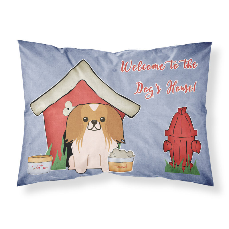 Microfiber, Red White Pekingnese
