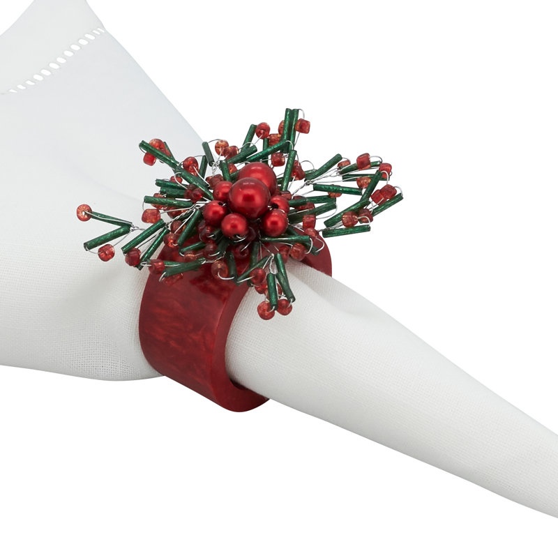 Napkin Ring Collection Acrylic Stainless Steel