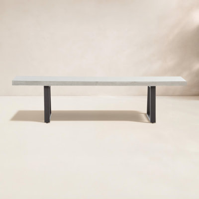 Julissa Iron Picnic Bench by Joss & Main