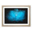 Lone Dolphin Paint Splash - Picture Frame Graphic Art-56865772-56865774