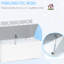Banc de rangement 27L - gris