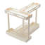 Freestanding Spice Rack with Adjustable Racks