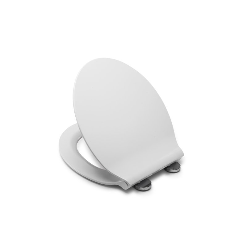 Michigan Slimline Flexi-Fix White Soft Close Toilet Seat