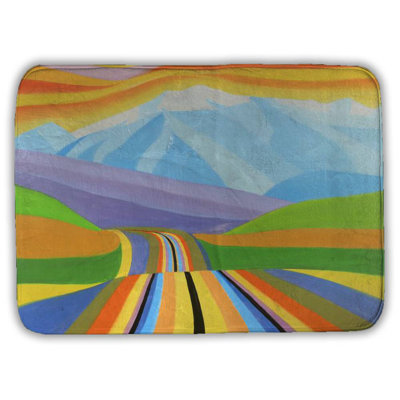 Flynne Microfiber Non-Slip Bath Mat
