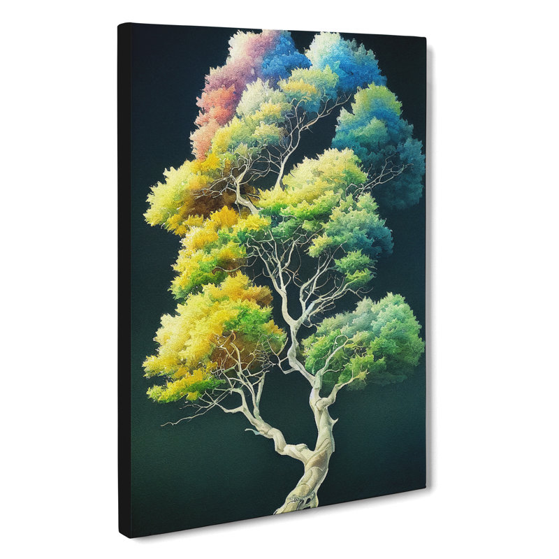 Awesome Tree No.3 - Wrapped Canvas, 76cm H x 50cm W x 3cm D